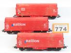 Piko H0 - o.a. 58323 - Modeltrein goederenwagon (3) - 3, Hobby en Vrije tijd, Modeltreinen | H0, Nieuw