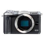 Canon EOS M6 systeemcamera Body Zilver - Tweedehands, Verzenden, Gebruikt, Canon