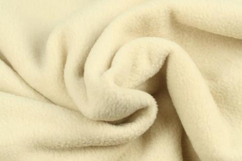 10 meter fleece stof Champagne - Anti Pilling Fleece, Hobby en Vrije tijd, Stoffen en Lappen, 120 cm of meer, 200 cm of meer, Overige kleuren
