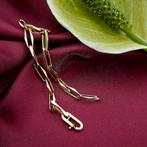 Gouden closed for ever armband | 20 cm, Ophalen of Verzenden, Gebruikt, Overige kleuren, Goud