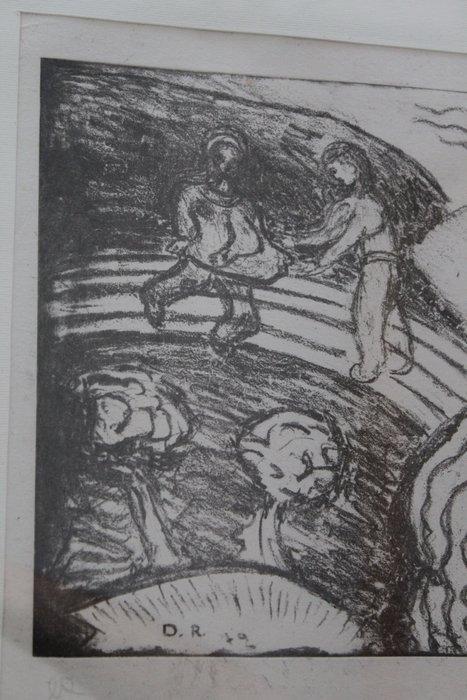 Enrico Baj (1924-2003) - Gli amanti, Antiek en Kunst, Antiek | Overige Antiek