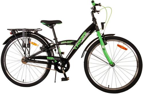 Volare Jongensfiets 24 Inch Groen 2 Handremmen 2e Kans, Fietsen en Brommers, Fietsen | Jongens, 24 inch, Zo goed als nieuw, Handrem