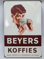 Beyers Koffies emaille bord, Verzamelen, Nieuw, Verzenden