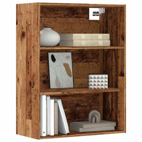 vidaXL Hangkast 69,5x32,5x90 cm oud houtkleurig, Huis en Inrichting, Kasten | Buffetkasten, 25 tot 50 cm, Nieuw, Overige houtsoorten