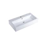 Wastafel Best Design Feel 80x44x15cm Keramiek Wit (met 1, Ophalen of Verzenden, Nieuw, Overige typen