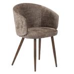 Luna Chair Taupe – Luxe Eetkamerstoelen – Pole to Pole, Huis en Inrichting, Stoelen, Ophalen, Nieuw
