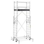 Rolsteiger - uitschuifbare steiger - aluminium - 436 cm, Doe-het-zelf en Verbouw, Steigers, Ophalen of Verzenden, Nieuw
