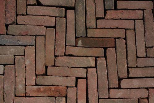 Oude gebakken waalformaten Breedenbroek (op pallets), Tuin en Terras, Tegels en Klinkers, Keramiek, Ophalen of Verzenden