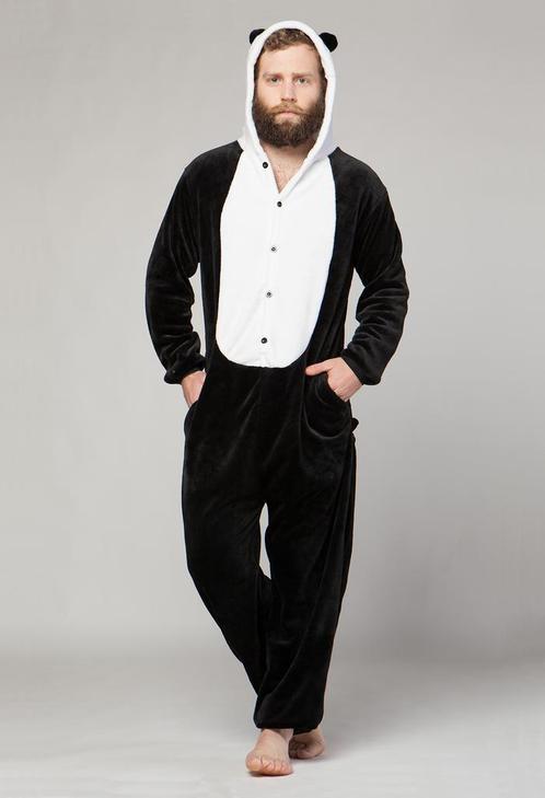 Onesie Kung Fu Panda Pak L-XL Pandapak Kostuum Zwart Wit Bee, Kleding | Heren, Carnavalskleding en Feestkleding, Kleding, Nieuw