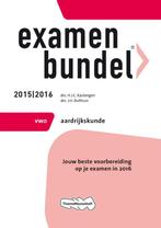 Examenbundel Vwo Aardrijkskunde 20152016 9789006636574, Zo goed als nieuw, Verzenden