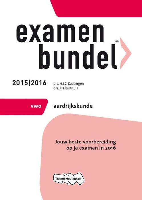 Examenbundel Vwo Aardrijkskunde 20152016 9789006636574, Boeken, Wetenschap, Zo goed als nieuw, Verzenden