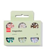 HEMA Magneten glas bloem - 6 stuks, Diversen, Verzenden, Nieuw