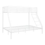 Metalen stapelbed kinderbed 210x147,5x168 cm wit, Huis en Inrichting, Slaapkamer | Bedden, Verzenden, Nieuw