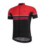 Hero fietsshirt KM Zwart/rood/bordeuax, Verzenden, Nieuw, Heren