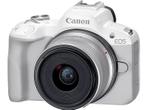 Canon -  Eos R50 + Rf-s 18-45mm White, Verzenden, Nieuw, Canon