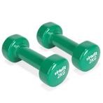 VirtuFit Vinyl Dumbbell Pro - 2 kg - Groen, Sport en Fitness, Fitnessmaterialen, Verzenden, Nieuw, Dumbbell