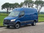 Zakelijke Lease |  Mercedes-Benz Sprinter 516 Dubbellucht *A, Auto's, Automaat, Blauw, Mercedes-Benz, Diesel