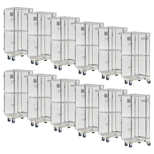 Anti-diefstal rolcontainer a-frame nestbaar, Doe-het-zelf en Verbouw, Transportwagens, Nieuw, Ophalen of Verzenden
