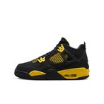 -9% Nike  Nike Air jordan 4 retro thunder (gs) (2023)  maat, Verzenden, Nieuw, Zwart