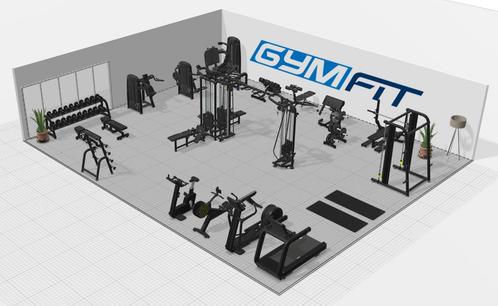 Bedrijfsfitness ruimte | Hotel ruimte | Fysiotherapie |, Sport en Fitness, Fitnessapparatuur, Overige typen, Nieuw, Verzenden