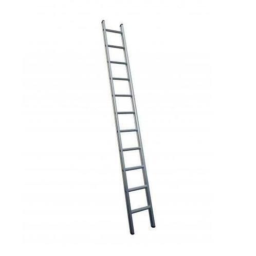 Maxall Ladder enkel recht 12 sporten 3,25m 65mm, Doe-het-zelf en Verbouw, Ladders en Trappen, Nieuw, Ophalen of Verzenden