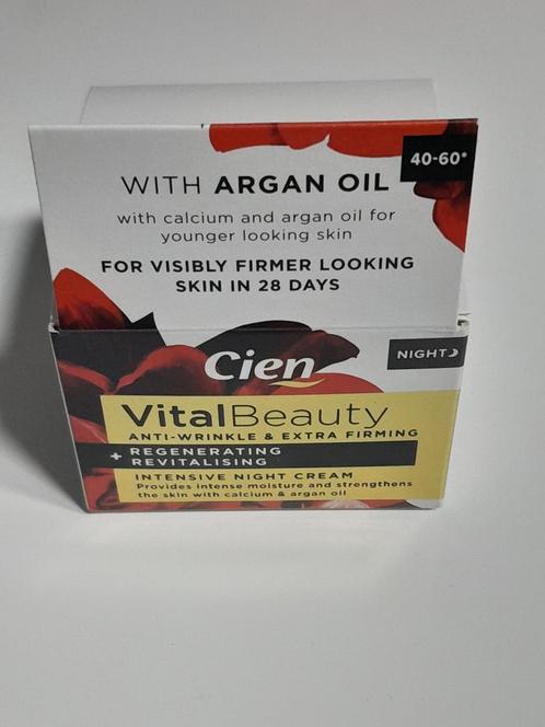 Cien Vital Beauty nachtcrème Anti-Wrinkle en Extra Firming., Sieraden, Tassen en Uiterlijk, Uiterlijk | Gezichtsverzorging, Gehele gezicht