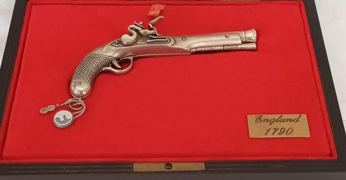 Unoaerre - Miniatuur figuur - .800 zilver, Antiek en Kunst, Antiek | Goud en Zilver