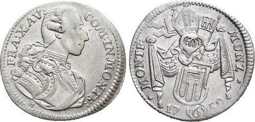 6 Kreuzer 1759 H Montfort-grafschaft Franz Xaver 1758-1780, Postzegels en Munten, Munten | Europa | Niet-Euromunten, Verzenden