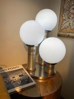 Tafellamp - Staal, Vetro Opalino - Grote Afmetingen -
