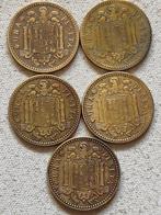 Spaanse dictatuur van generaal Franco. 1 Peseta, Postzegels en Munten, Munten | Europa | Niet-Euromunten