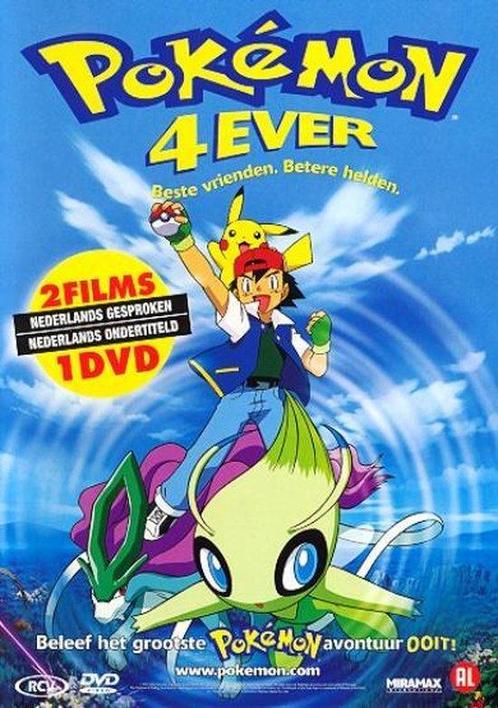 Pokémon 4ever (dvd tweedehands film), Cd's en Dvd's, Dvd's | Actie, Zo goed als nieuw, Ophalen of Verzenden