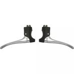 Saccon Remhendel set - aluminium/kunststof - zwart/zilver..., Fietsen en Brommers, Fietsonderdelen, Ophalen of Verzenden, Nieuw