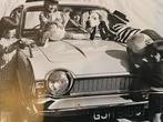 Michael Joseph (1941-) - Kids on car, Ford Anglia 105E