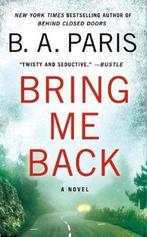 Bring Me Back 9781250782342 B A Paris, Verzenden, Gelezen, B A Paris