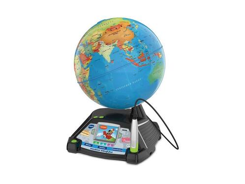 80-605464 Interactieve videoglobus, educatief speelgoed,, Huis en Inrichting, Woonaccessoires | Overige, Zo goed als nieuw, Verzenden