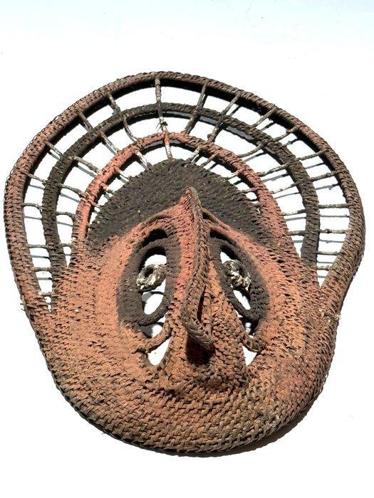 Ongebruikelijk grote (bijna een halve meter) Yam-masker van, Antiek en Kunst, Kunst | Niet-Westerse kunst