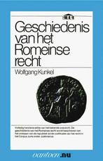 Geschiedenis van het Romeinse recht / Vantoen.nu W. Kunkel, Verzenden, Zo goed als nieuw, W. Kunkel