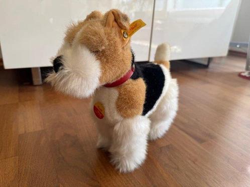 Steiff - Speelgoed Fox Terrier Treff Plüschhund 1988 -, Antiek en Kunst, Antiek | Speelgoed