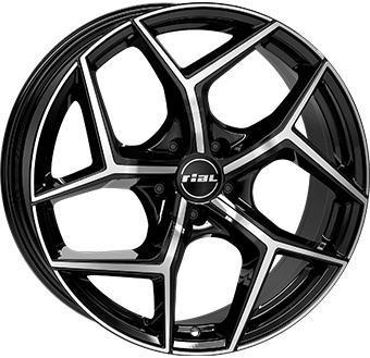 18 inch velgen voor KIA NIRO   |   RIAL SALENTO ZWART Polish, Auto-onderdelen, Banden en Velgen, Nieuw, 18 inch, Ophalen of Verzenden
