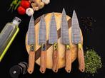 R.S Knives - Keukenmes - Chef-messen - rozenhouten platen,