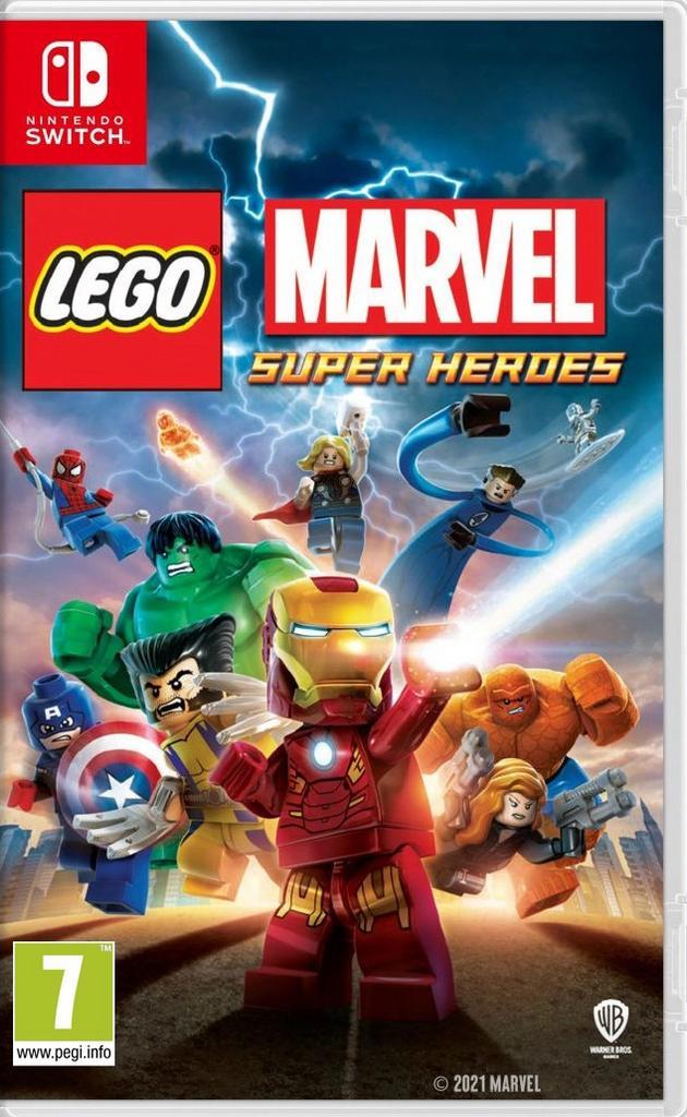 LEGO Marvel Super Heroes (Nintendo Switch), Spelcomputers en Games, Games | Nintendo Switch, Gebruikt, Vanaf 3 jaar, Verzenden