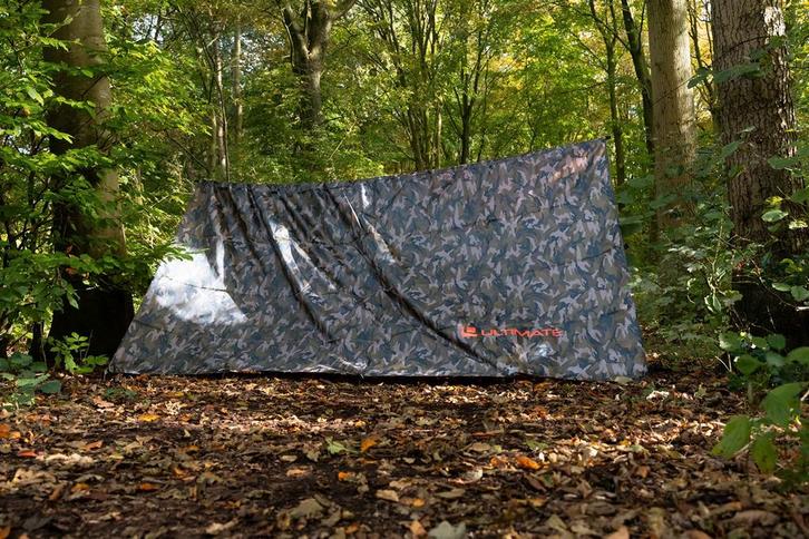 Ultimate Camo Tarp Shelter, Watersport en Boten, Hengelsport | Algemeen, Overige typen, Nieuw, Verzenden