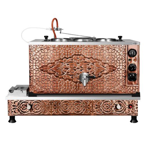 GGM Gastro | Gas & Elektrische koperen theemaker - 940mm - |, Huis en Inrichting, Keuken | Servies, Effen, Nieuw, Kop(pen) en/of Schotel(s)