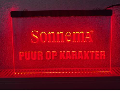 Sonnema neon bord lamp LED verlichting reclame lichtbak bier, Verzamelen, Merken en Reclamevoorwerpen, Nieuw, Verzenden