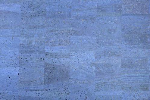 Kurk textiel - Blauw - 50 x 70 cm, Huis en Inrichting, Woonaccessoires | Overige, Ophalen of Verzenden
