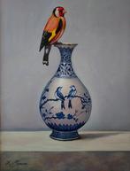 Alfonso Moreno (1947) - Chinees porseleinen vaas met putter