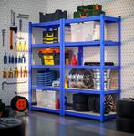 Metalen Opbergrek tot 875kg blauw Set 2 Stuks (Meubelen), Huis en Inrichting, Kasten | Televisiemeubels, Verzenden, Nieuw