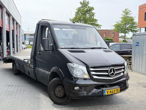 Zakelijke Lease |  Mercedes-Benz Sprinter BWJ 2018 316 2.2 C, Auto's, Bestelauto's, Onderhoudsboekje, Lease, Zwart, Handgeschakeld