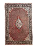 Groot Perzisch tapijt Bidjar wollen vloerkleed Iran, Huis en Inrichting, Bruin, 200 cm of meer, Ophalen of Verzenden, Zo goed als nieuw