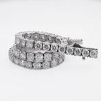 Zonder Minimumprijs - Armband - 14 karaat Witgoud - 6.50ct., Sieraden, Tassen en Uiterlijk, Armbanden, Nieuw